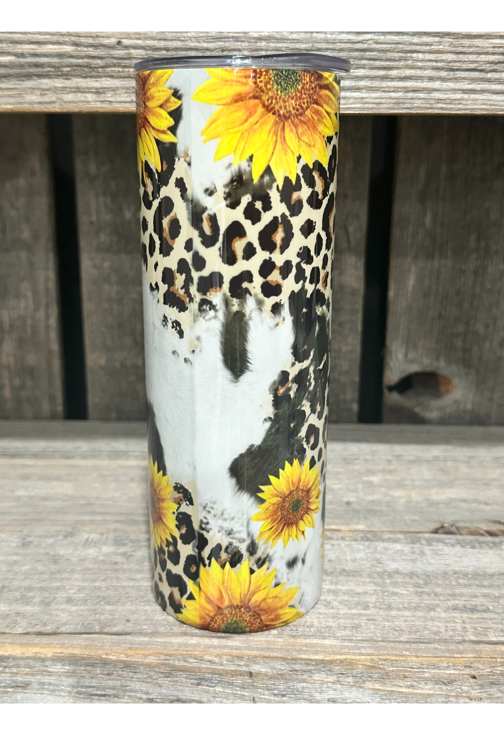 Cowhide Sunflowers