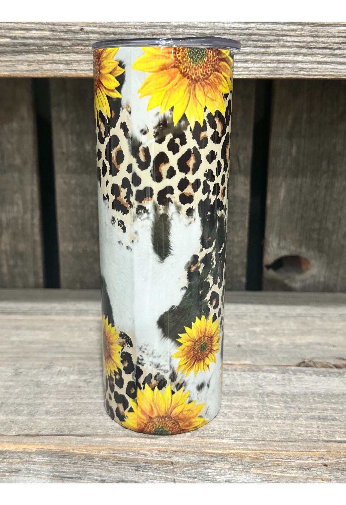 Cowhide Sunflowers