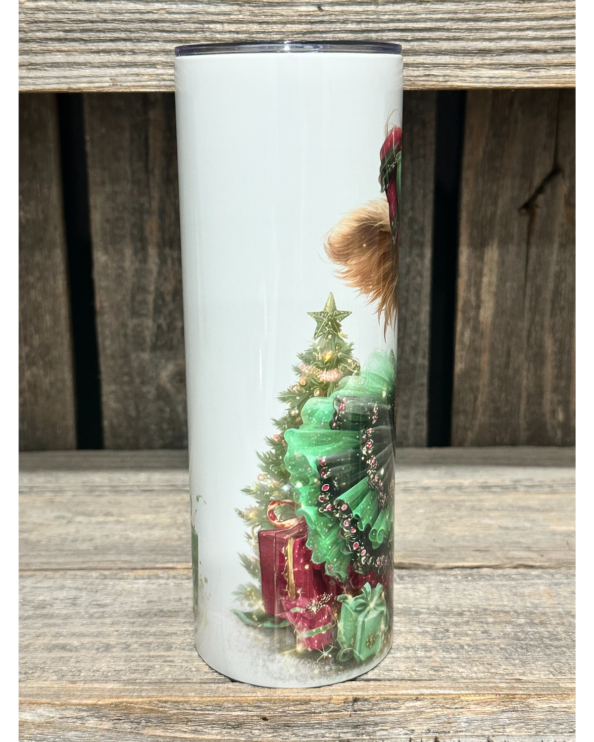 Tutu Christmas Holiday Highland Cow