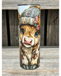 Beanie Acorn Fall Highland Cow