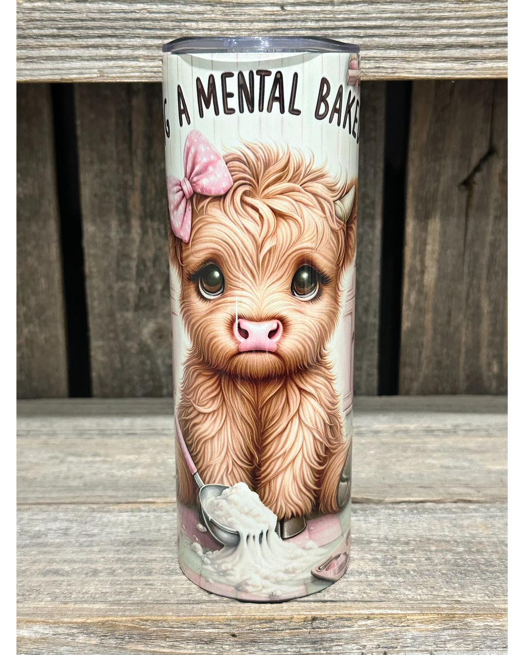 Having A Mental Bakedown Highland Cow
