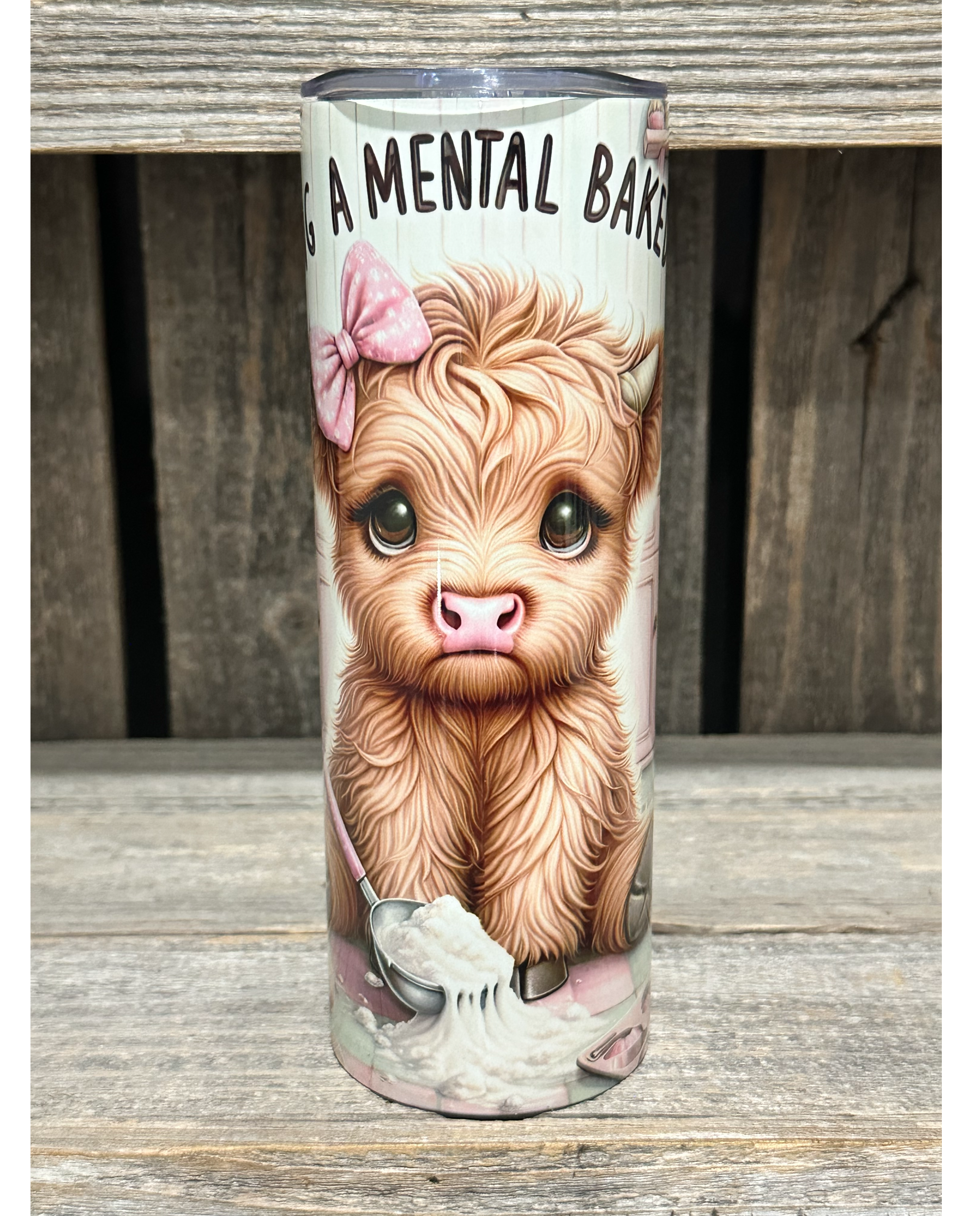 Having A Mental Bakedown Highland Cow