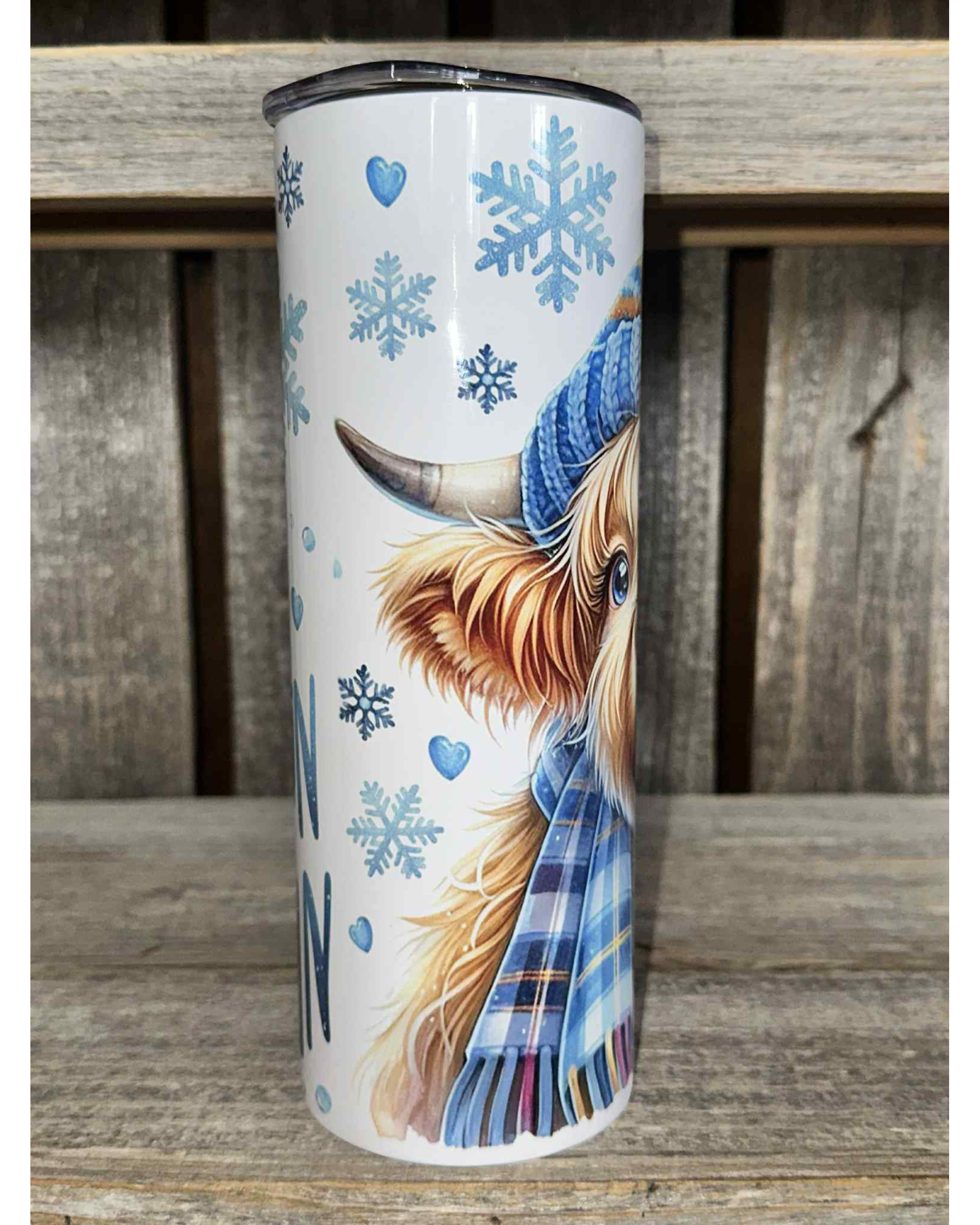 I'm Freakin Freezin - Highland Cow Winter