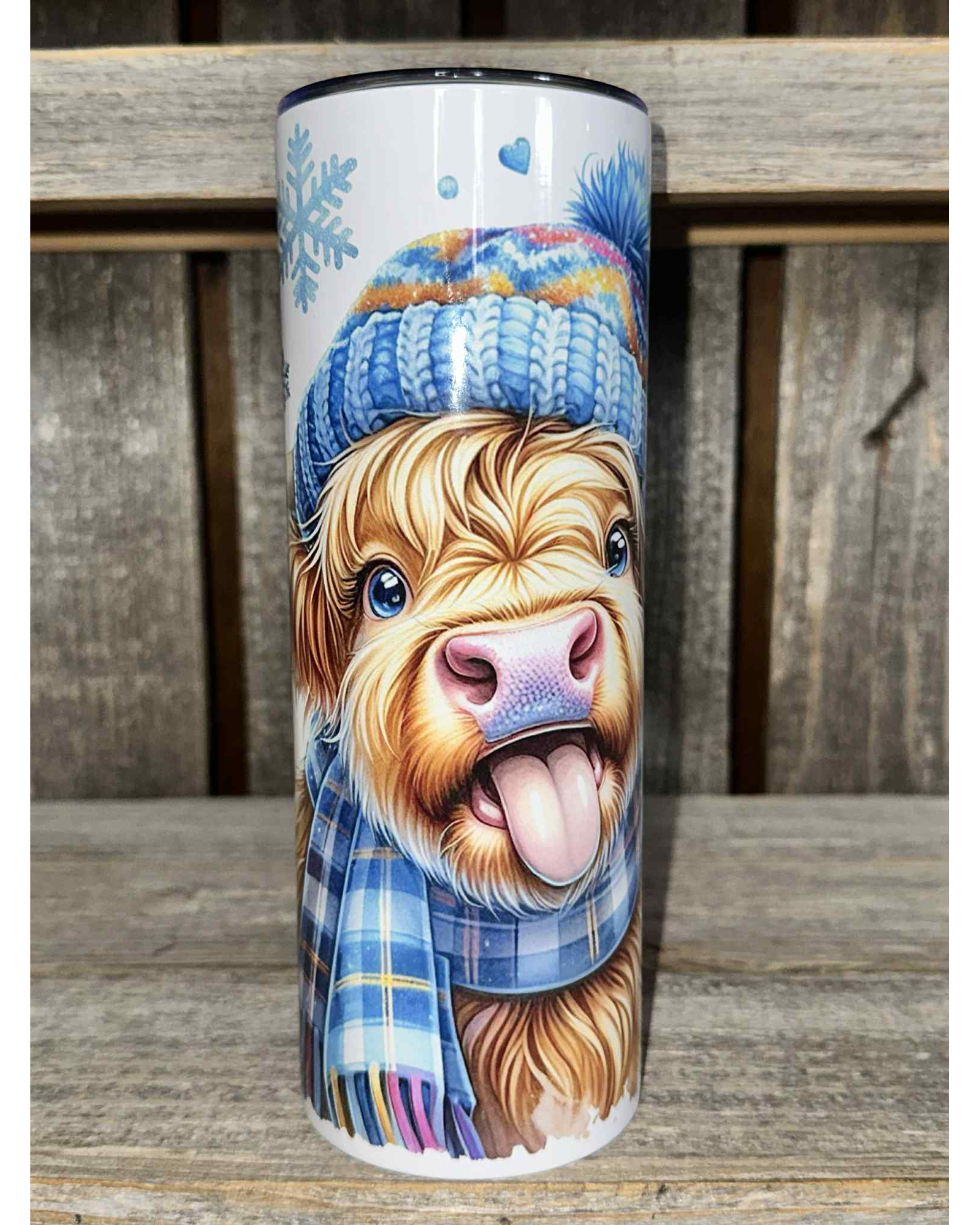 I'm Freakin Freezin - Highland Cow Winter