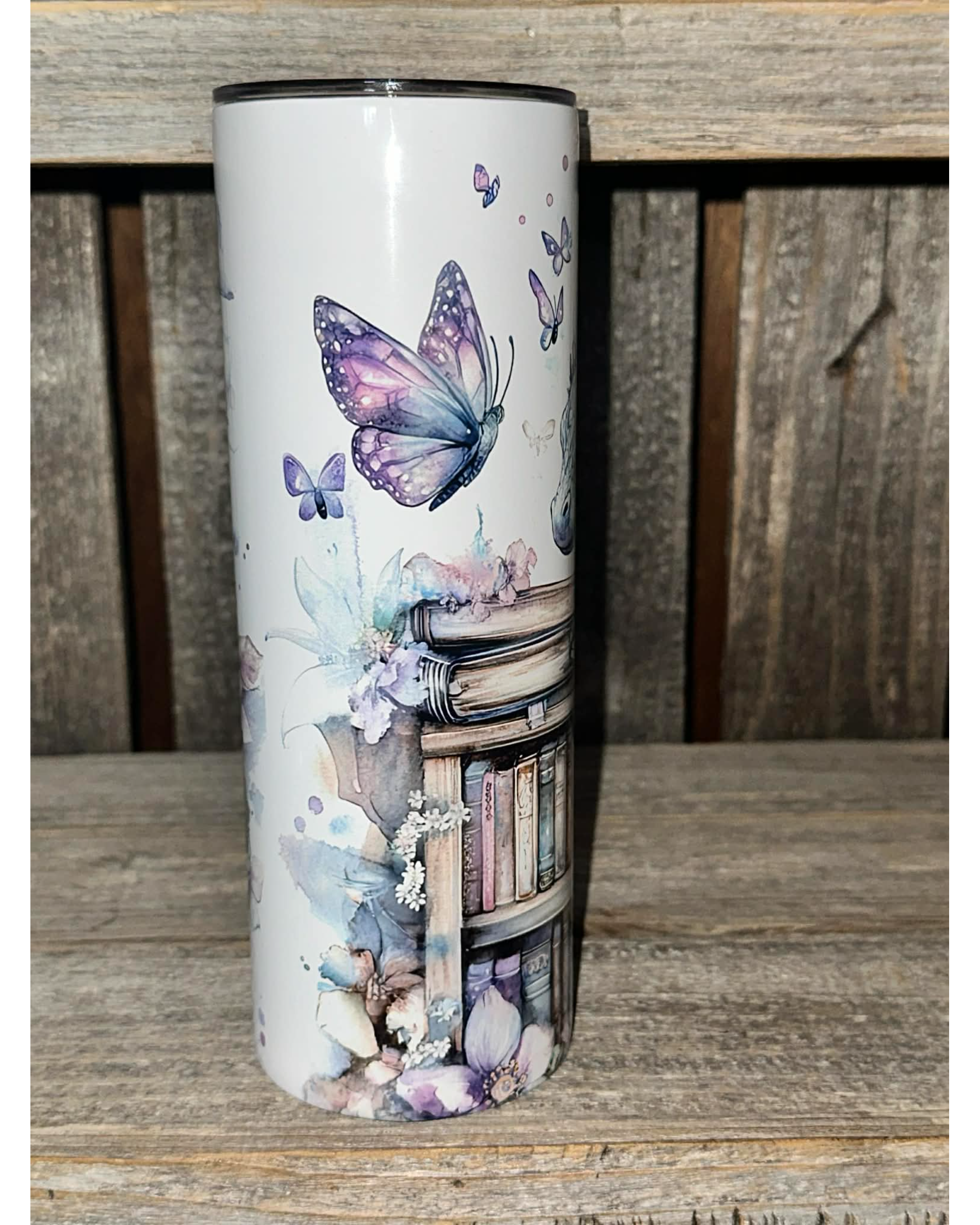 Dragon Butterflies Bookshelf Booktok