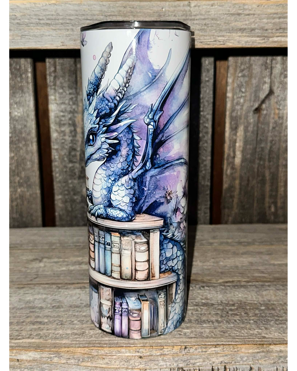 Dragon Butterflies Bookshelf Booktok